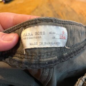 Zara Boys Charcoal Trousers